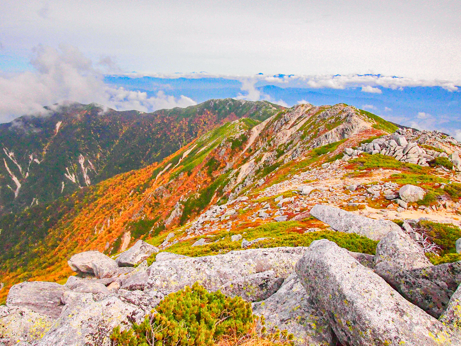 木曽駒ケ岳山頂