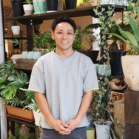 花屋 ゆず花　山口 豊さん